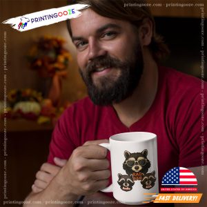 Personalized Racoon Family Mug 2