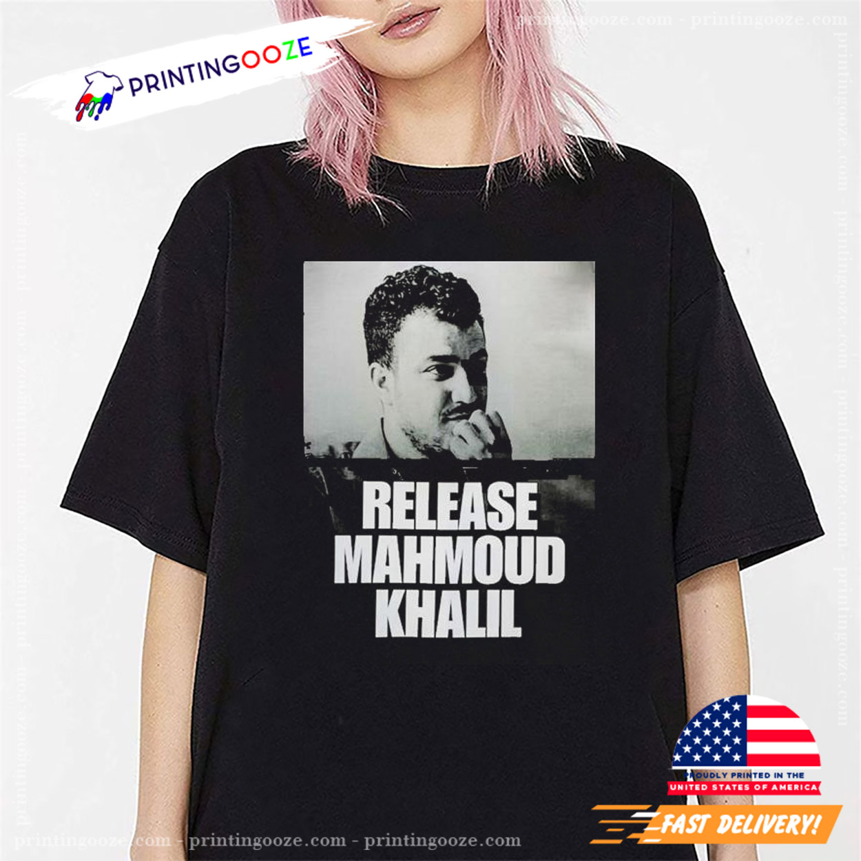 Release Mahmoud Khalil Shirt Release Mahmoud Khalil Shirt
