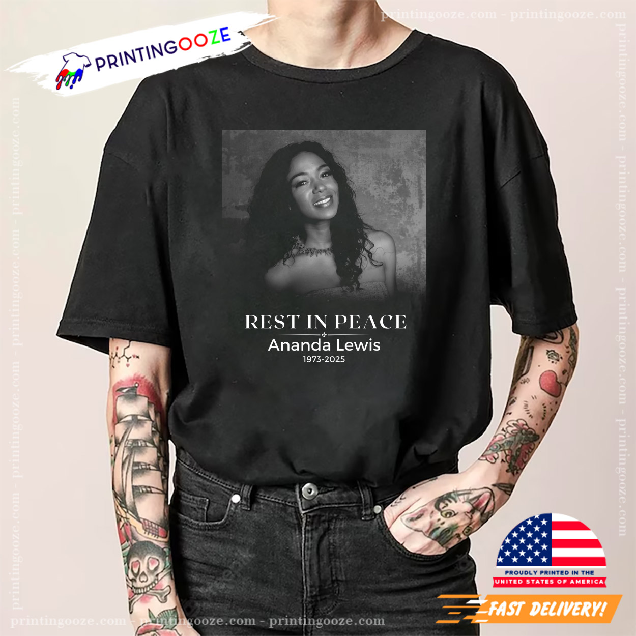 Rest In Peace Ananda Lewis 1973 2025 Shirt Rest In Peace Ananda Lewis 1973 2025 Shirt