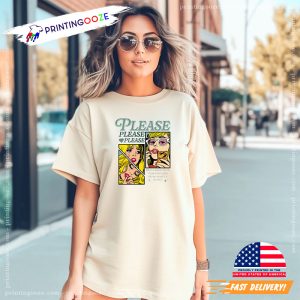 Sabrina Carpenter Please Please Please Comic Style Shirt 1