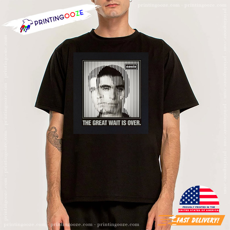The Great Wait Is Over Oasis World Tour Shirt The Great Wait Is Over Oasis World Tour Shirt
