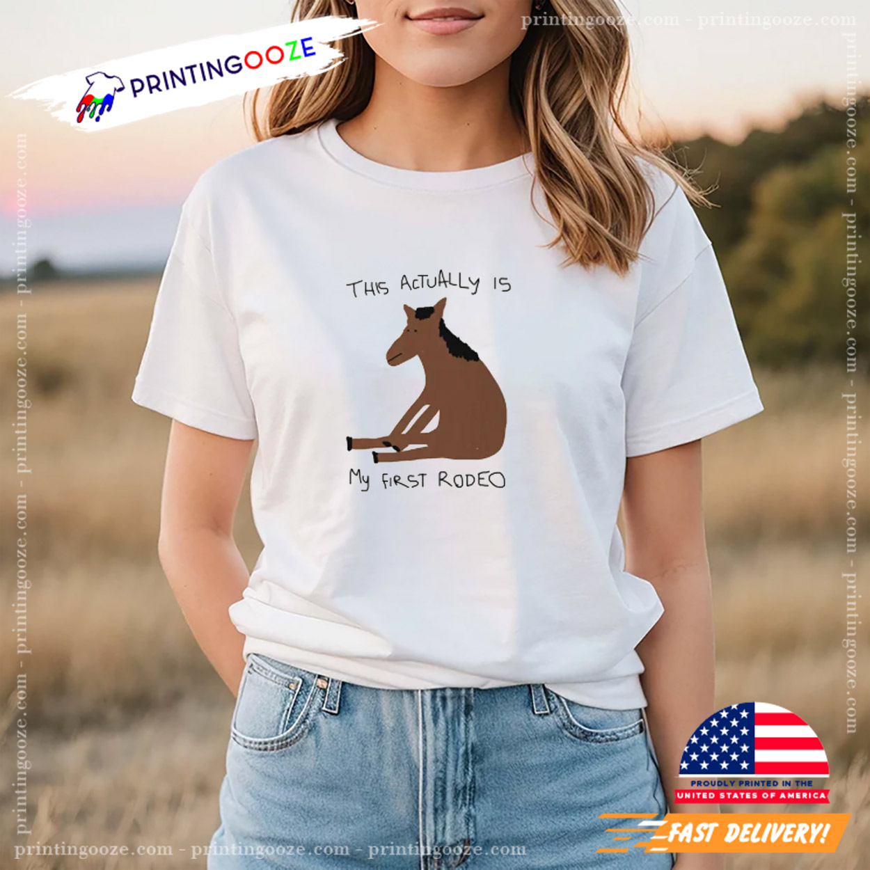 This Actually Is My First Rodeo Funny Meme Shirt This Actually Is My First Rodeo Funny Meme Shirt