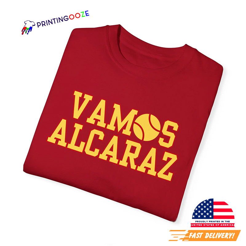 VAMOS ALCARAZ Turn The Tables Shirt VAMOS ALCARAZ Turn The Tables Shirt