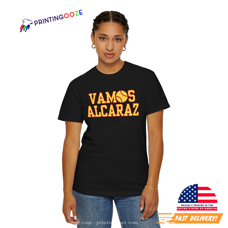 VAMOS ALCARAZ Turn The Tables Shirt VAMOS ALCARAZ Turn The Tables Shirt