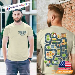 Vintage Tired Dads Club 2 Sided Shirt 2