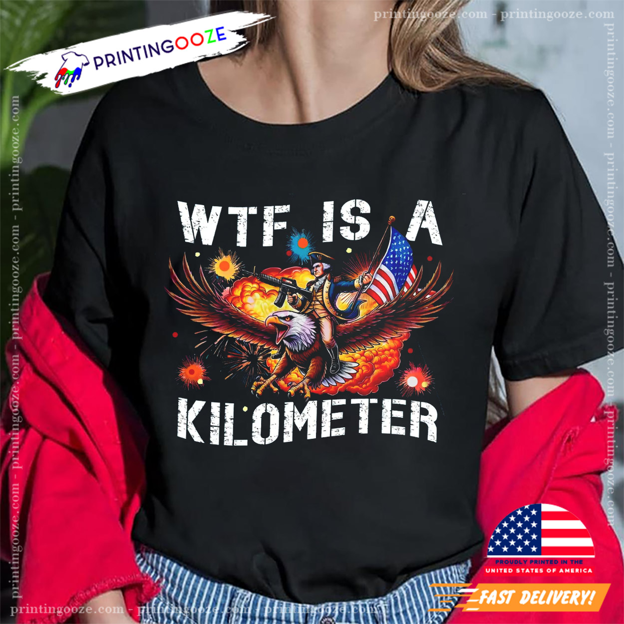 WTF Is A Kilometer Funny 4th Of July Shirt WTF Is A Kilometer Funny 4th Of July Shirt