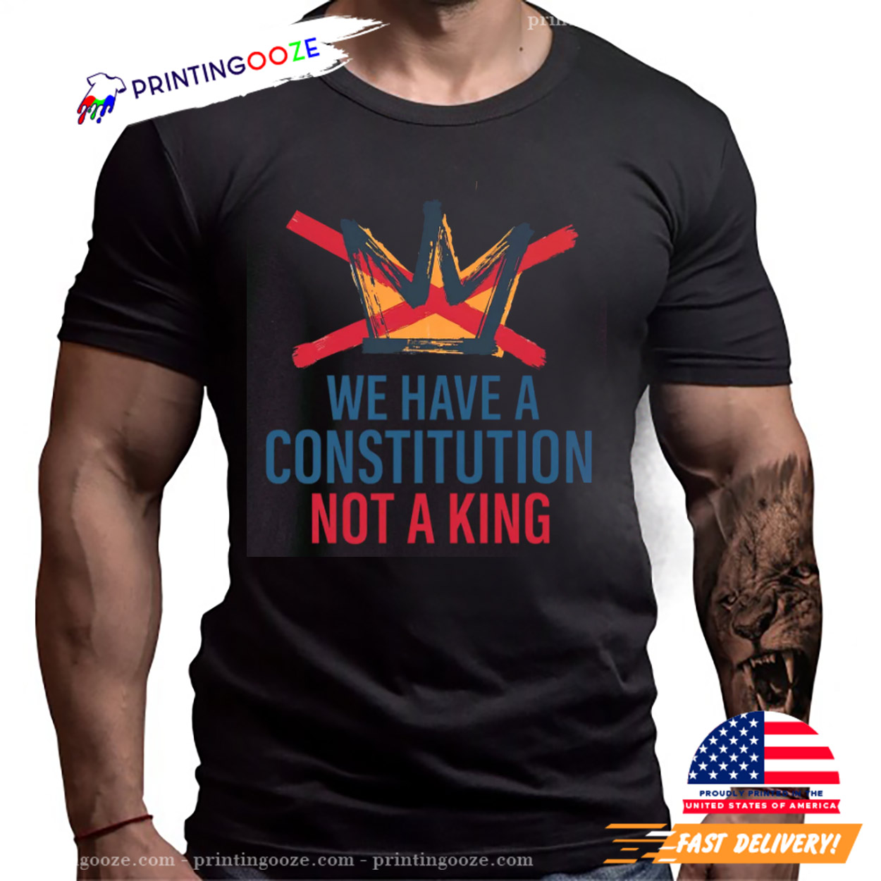 We Have A Constitution Not A King Anti Trump Shirt We Have A Constitution Not A King Anti Trump Shirt