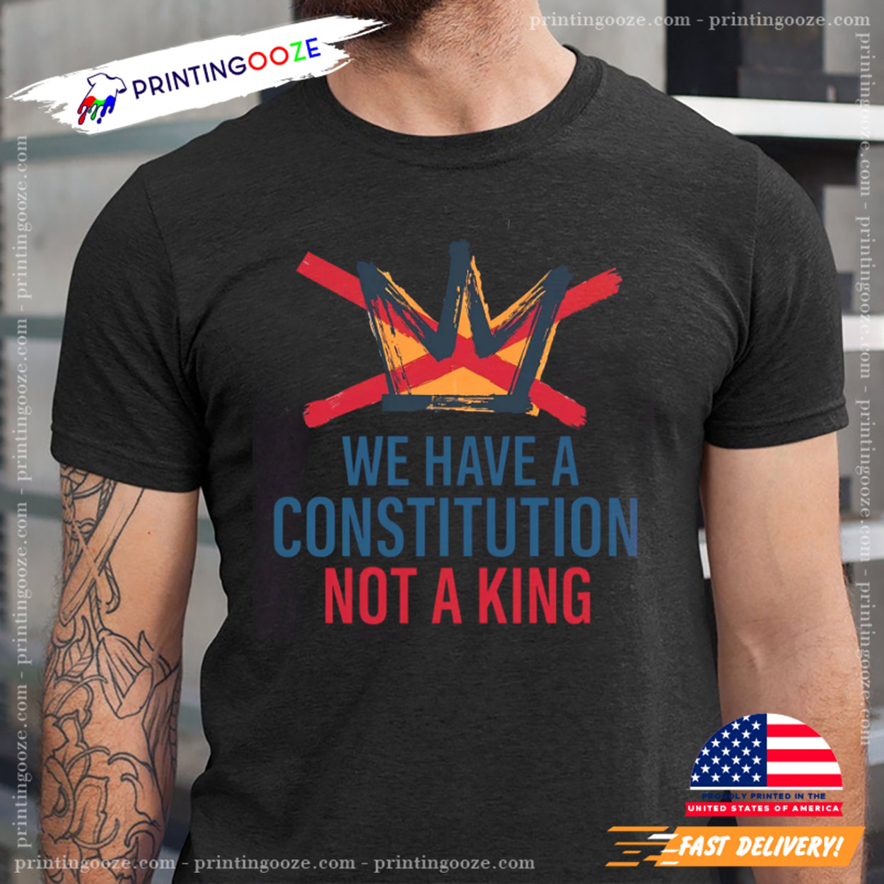 We Have A Constitution Not A King Anti Trump Shirt We Have A Constitution Not A King Anti Trump Shirt