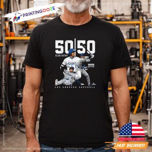 50 50 Club Entry Shohei Ohtani LA Dodgers Shirt 2