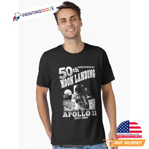 50th Anniversary Moon Landing Apollo 11 Shirt 1