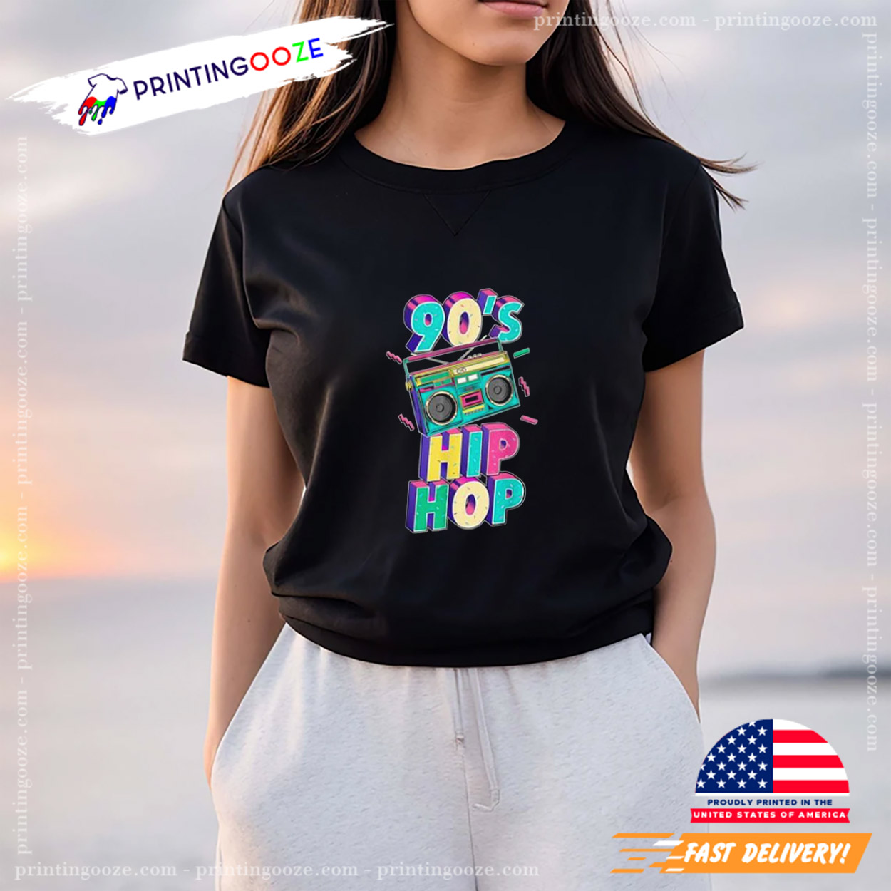 90's Hip Hop Vibes Retro Nostalgia T-Shirt 90's Hip Hop Vibes Retro Nostalgia T-Shirt