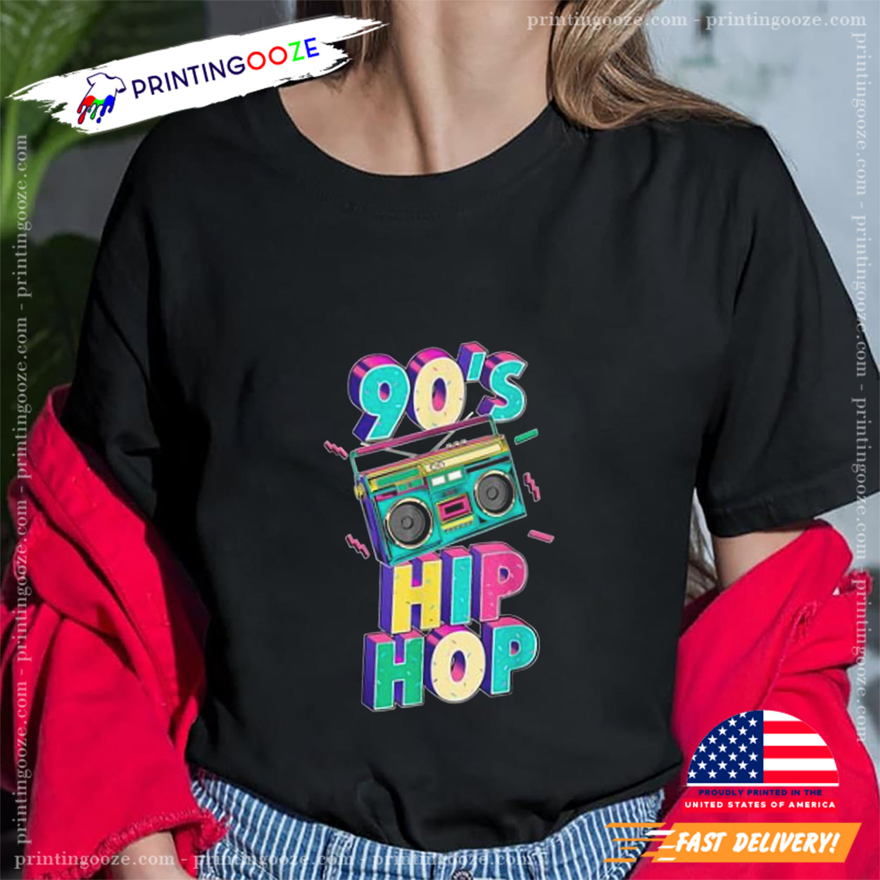 90's Hip Hop Vibes Retro Nostalgia T-Shirt 90's Hip Hop Vibes Retro Nostalgia T-Shirt