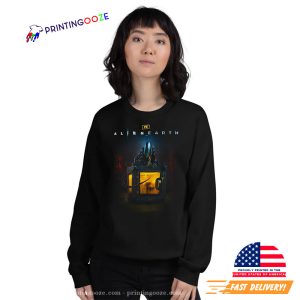 Alien Earth Horror TV Series Poster Shirt 2
