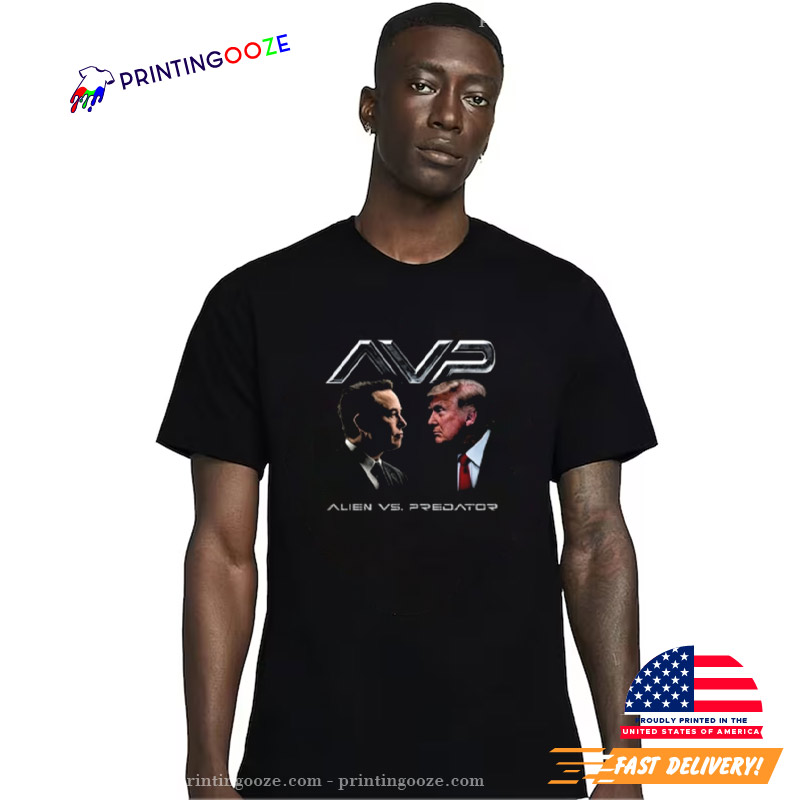 Alien Vs Predator Trump Vs Elon Shirt Alien Vs Predator Trump Vs Elon Shirt