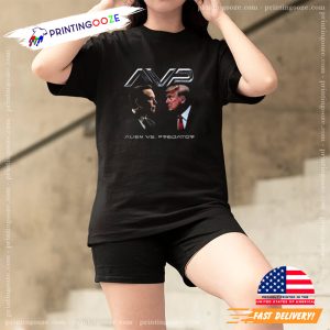 Alien Vs Predator Trump Vs Elon Shirt 3