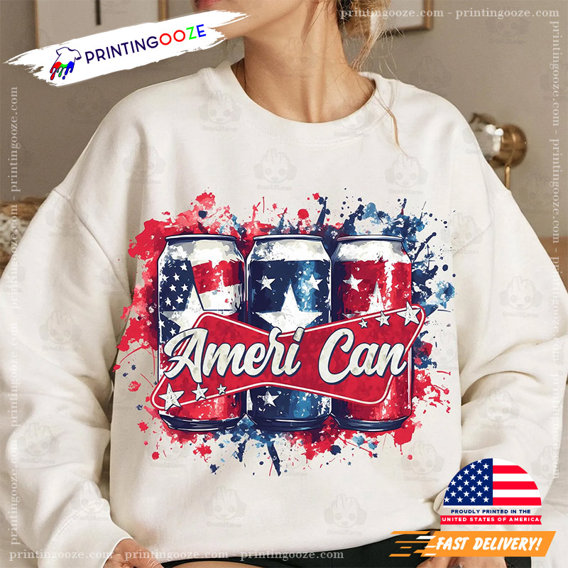 Ameri Can Happy International Beer Day Shirt Ameri Can Happy International Beer Day Shirt