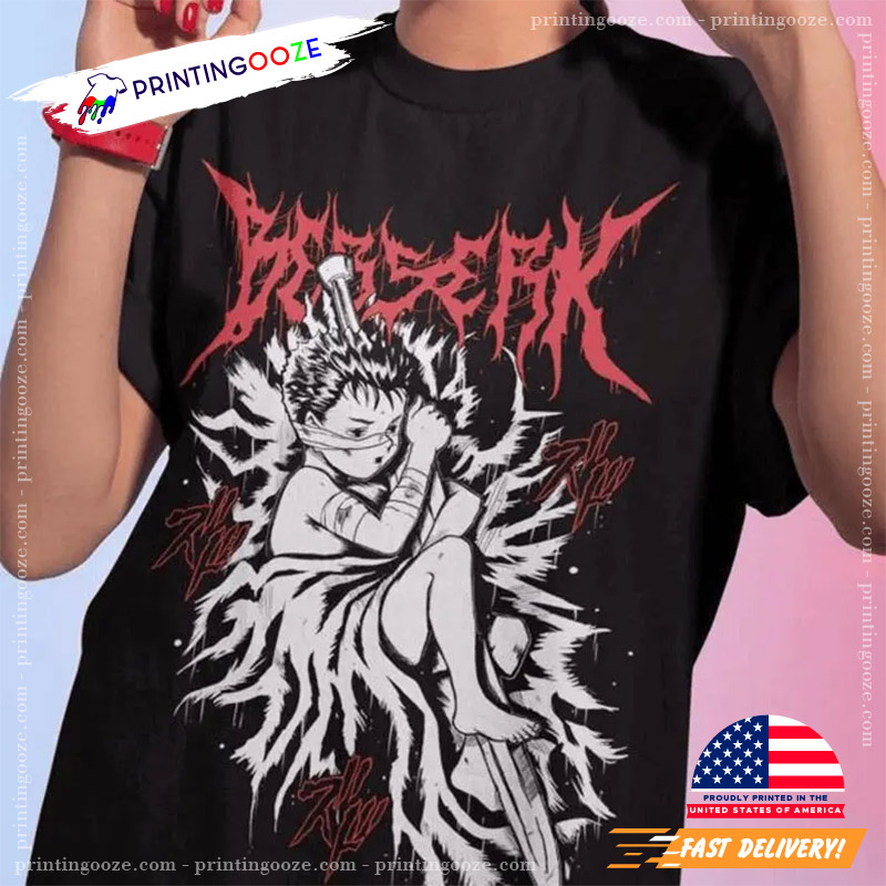 Baby Guts Black Swordman Anime Manga Shirt Baby Guts Black Swordman Anime Manga Shirt