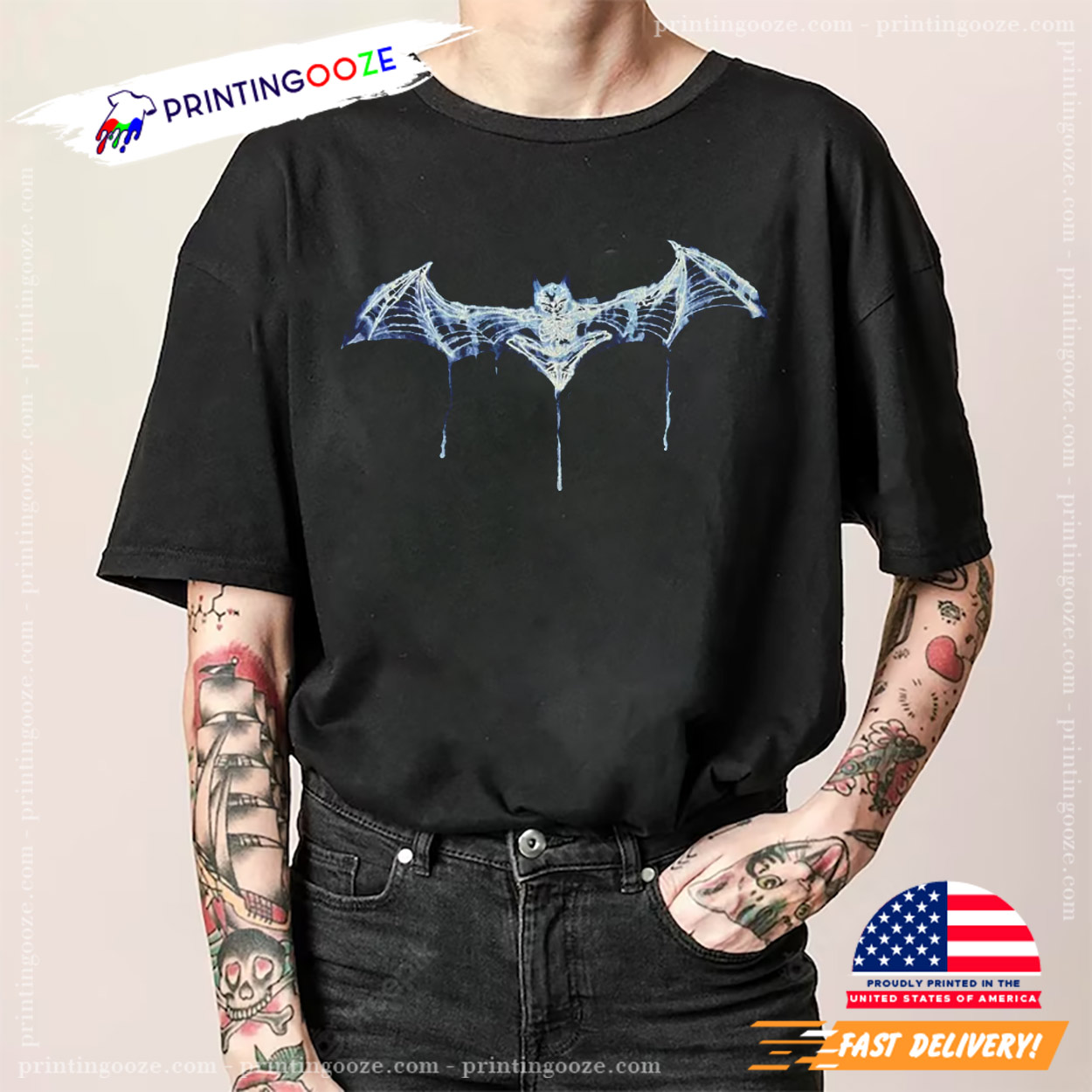 Bat Xray Happy Batman Day Shirt Bat Xray Happy Batman Day Shirt