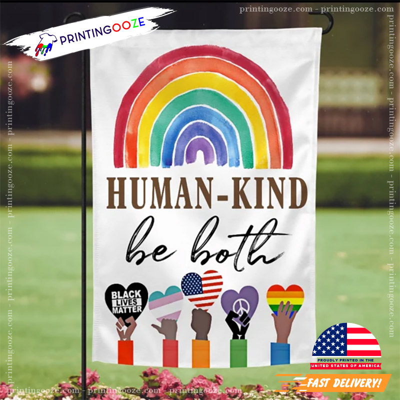 Be Kind Garden LGBT Vommunity Flag Be Kind Garden LGBT Vommunity Flag