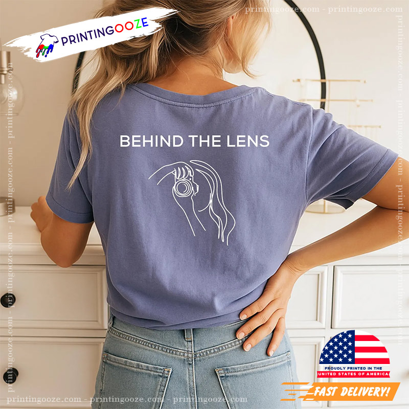 Behind The Lens Happy Photography Day Comfort Colors Tee Behind The Lens Happy Photography Day Comfort Colors Tee