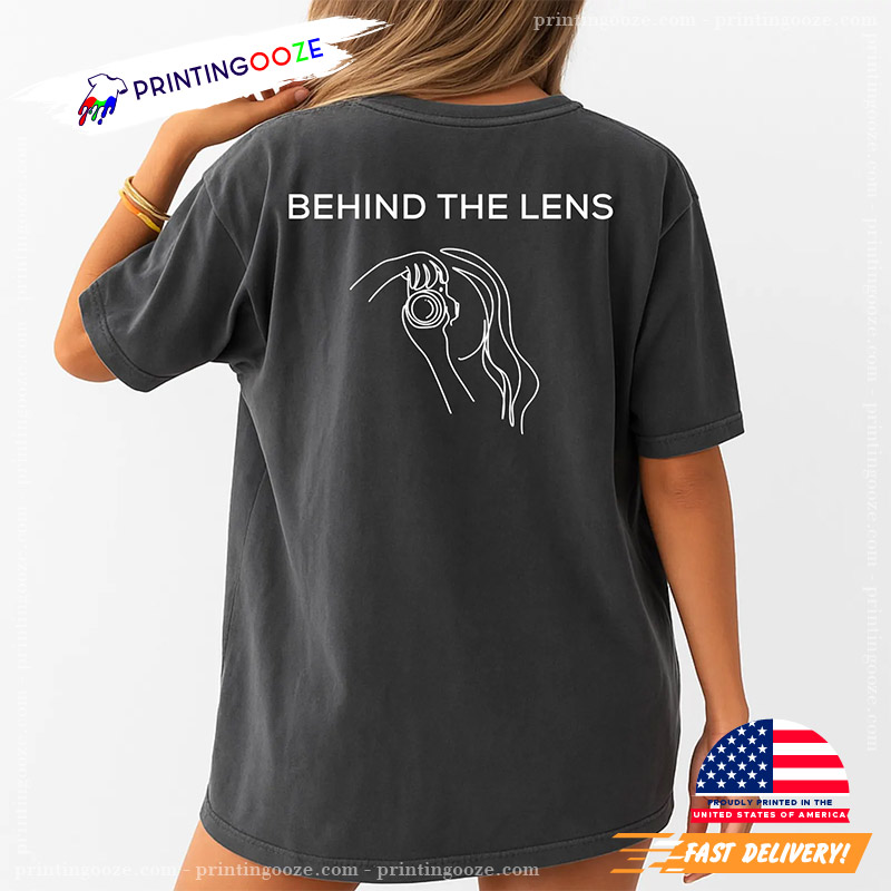 Behind The Lens Happy Photography Day Comfort Colors Tee Behind The Lens Happy Photography Day Comfort Colors Tee