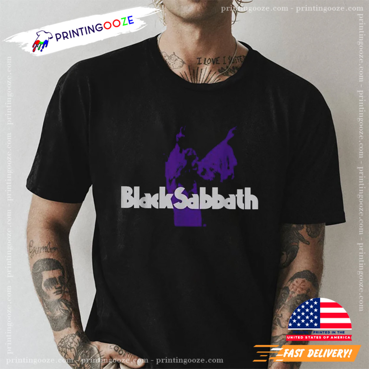 Black Sabbath Ozzy The Final Show Music Fes T-shirt Black Sabbath Ozzy The Final Show Music Fes T-shirt