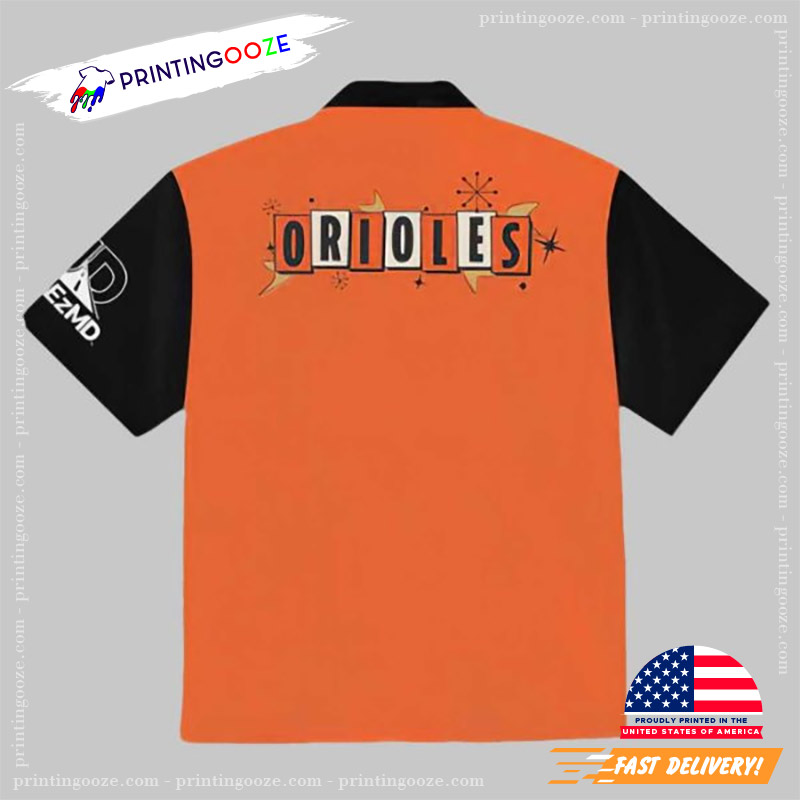 Bowling Baltimore Orioles MLB Hawaiian Shirt Bowling Baltimore Orioles MLB Hawaiian Shirt