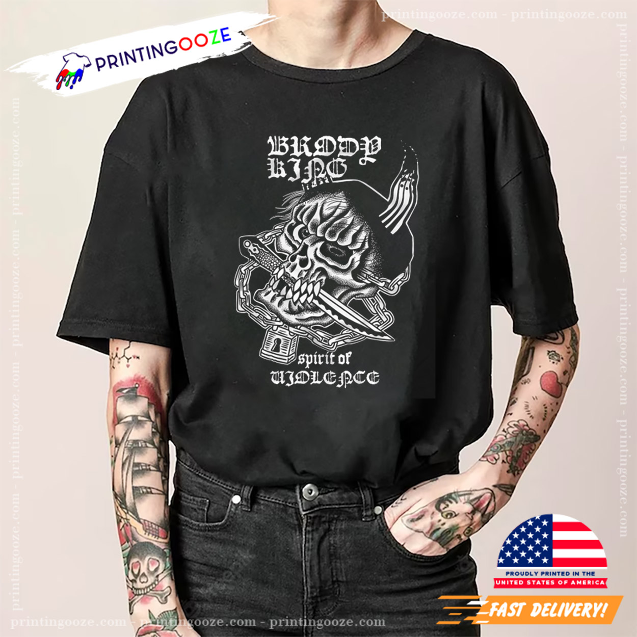 Brody King Spirit Of Violence Shirt Brody King Spirit Of Violence Shirt