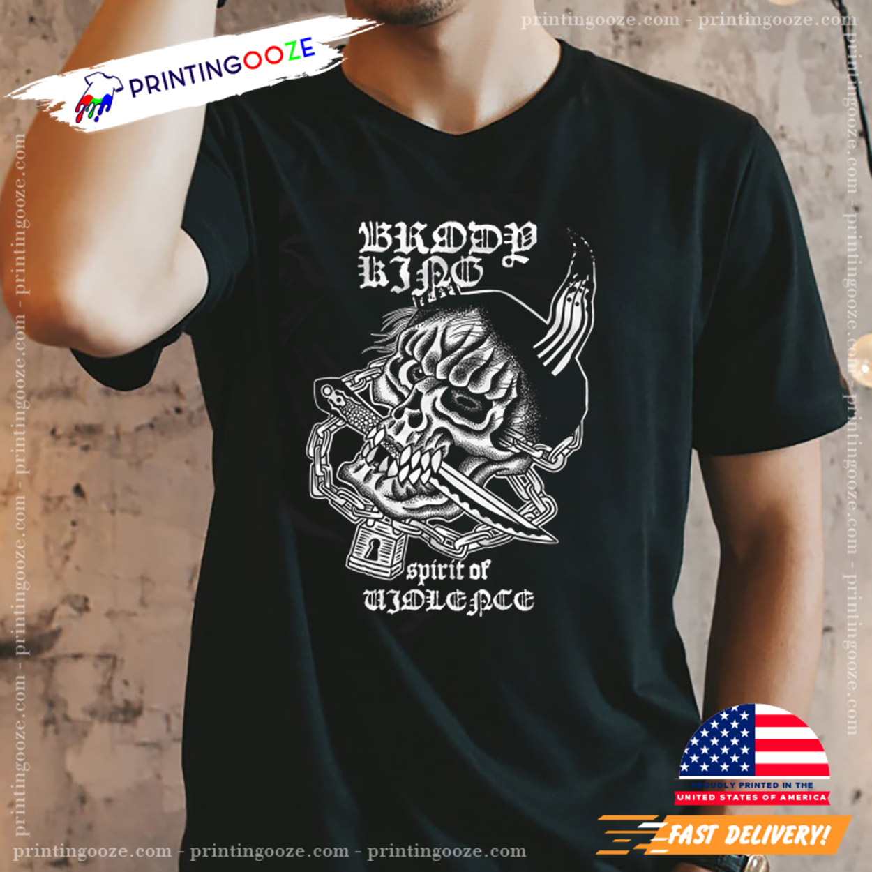 Brody King Spirit Of Violence Shirt Brody King Spirit Of Violence Shirt
