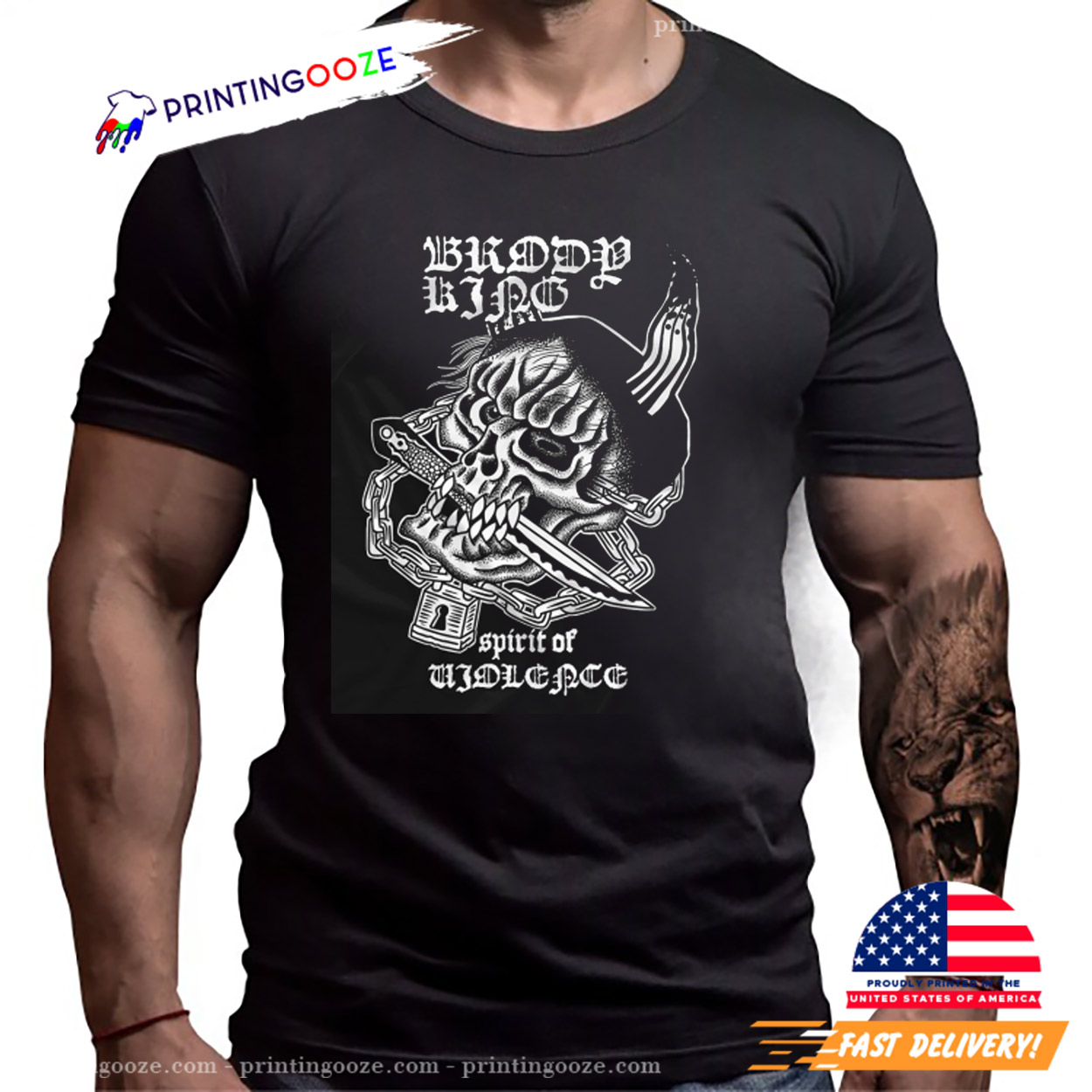 Brody King Spirit Of Violence Shirt Brody King Spirit Of Violence Shirt