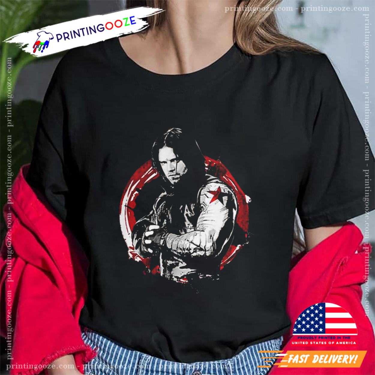 Bucky Barnes Marvel Super Heroes Shirt Bucky Barnes Marvel Super Heroes Shirt