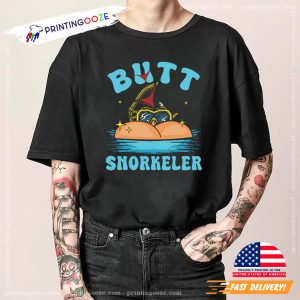 Butt Snorkeler Funny Swimming Meme Shirt 1