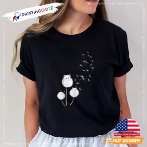 Cat Dandelion Adorable Tee 1
