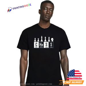 Chess Periodic Table Funny Chemical Chess Day Shirt 1