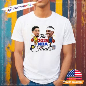 Chibi Tyrese Haliburton vs Shai Gilgeous Alexander NBA Finals shirt 1