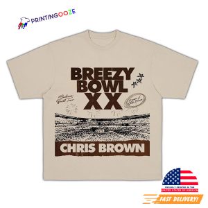 Chris Brown Breezy Bowl XX Tour Banner Shirt