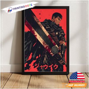 Cool Guts Black Swordsman Berserk Poster 2