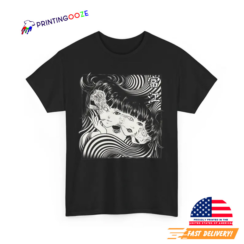 Creepy Girl Scary Urban Legend Anime Manga Shirt Creepy Girl Scary Urban Legend Anime Manga Shirt
