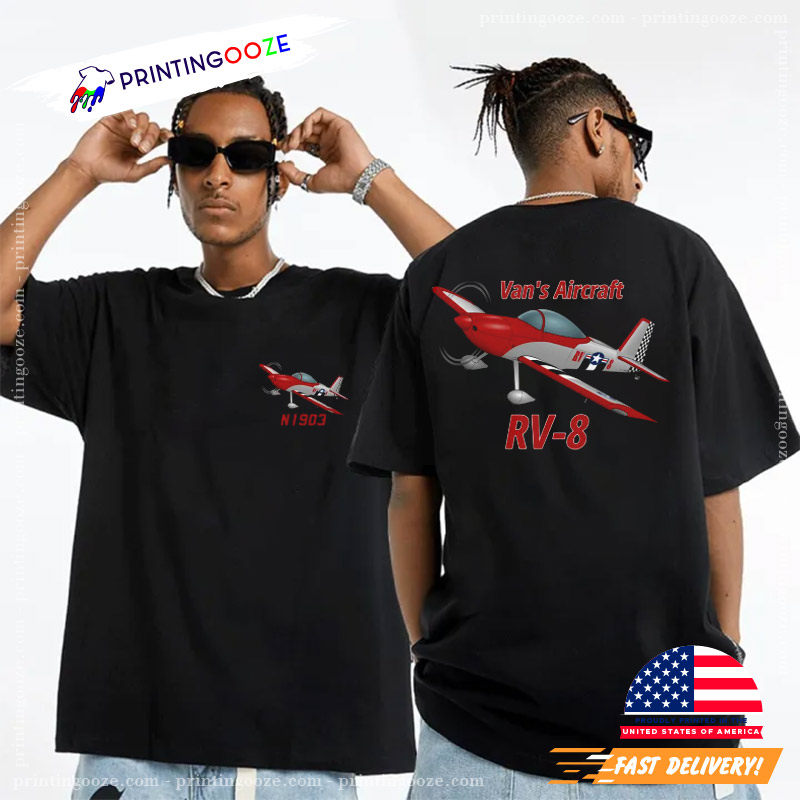Custom Airplane Happy National Aviation Day 2 Sided Shirt Custom Airplane Happy National Aviation Day 2 Sided Shirt