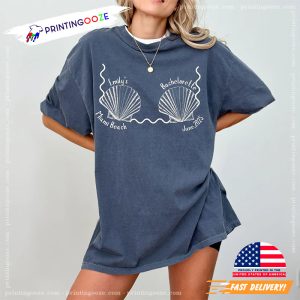 Custom Beach Bachelorette Bikini Day Comfort Colors Tee 1