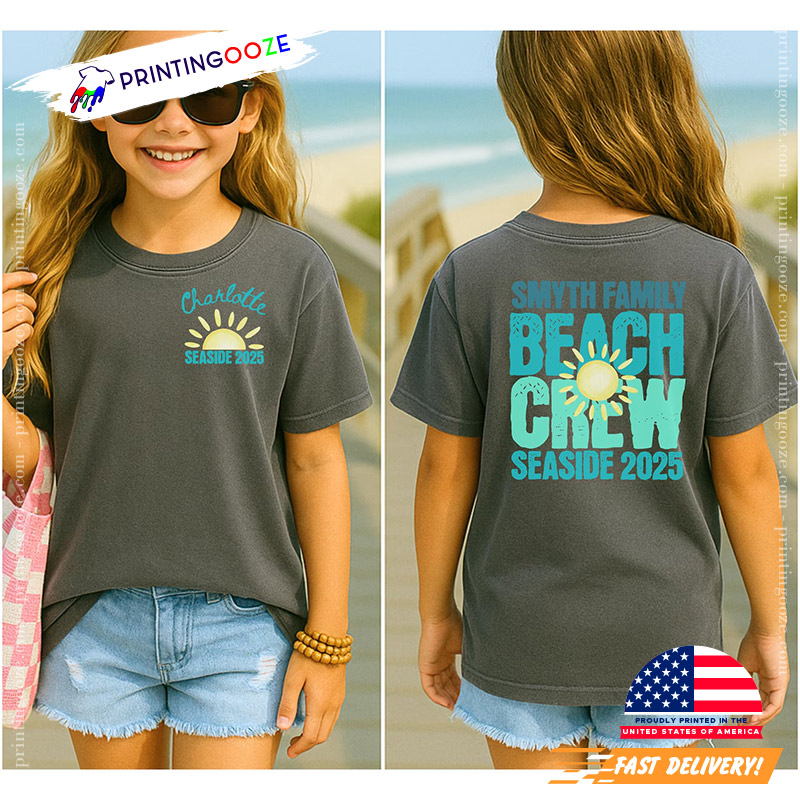 Custom Beach Crew Seaside 2025 Comfort Colors Tee Custom Beach Crew Seaside 2025 Comfort Colors Tee