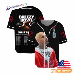 Custom Breezy Bowl XX Breezy Bowl Tour 2025 baseball Jersey 1