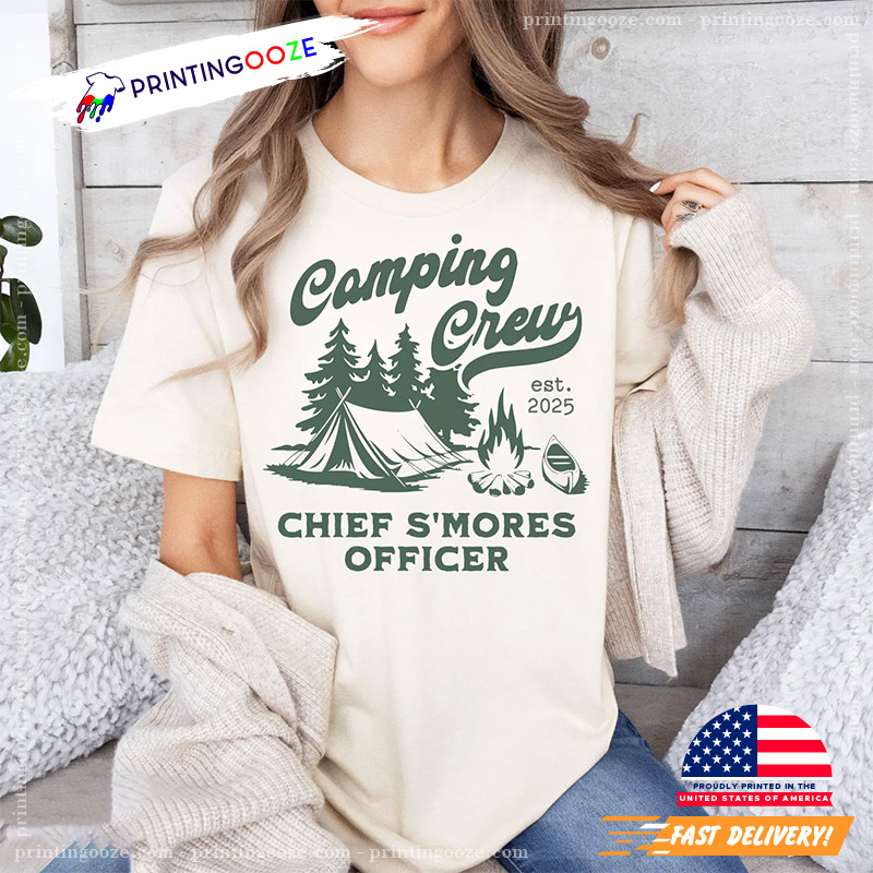 Custom Camping Crew Mountain Hiking Family Matching Shirt Custom Camping Crew Mountain Hiking Family Matching Shirt