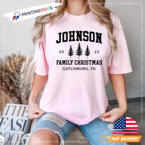 Custom Family Christmas Matching Family Comfort Colors Shirt 1