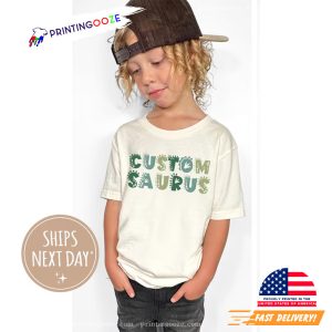 Custom MamaSaurus DadaSaurus Mom Dad Dino Matching Family Shirt 1