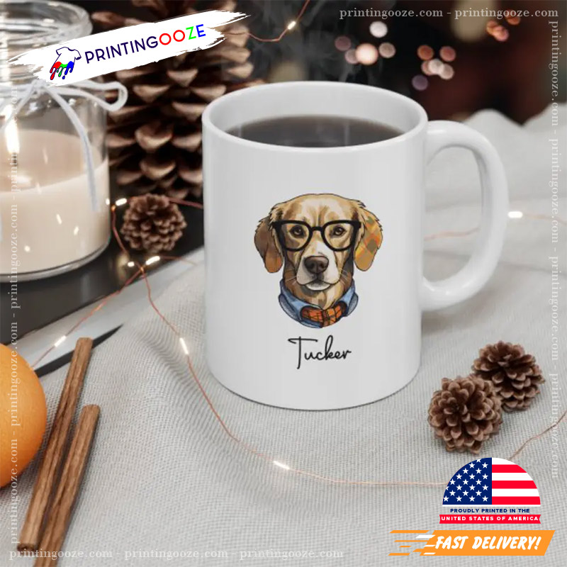 Custom Nerd Dog Happy International Puppy Day Mug Custom Nerd Dog Happy International Puppy Day Mug