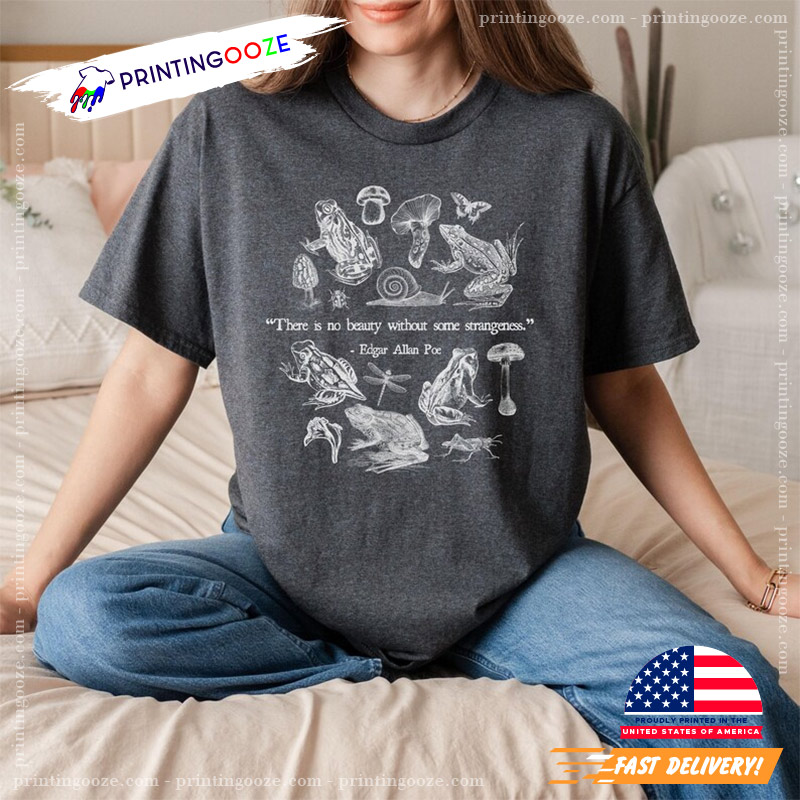 Dark Academia Toad Frog Lover T-shirt Dark Academia Toad Frog Lover T-shirt