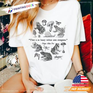 Dark Academia Toad Frog Lover T shirt 4