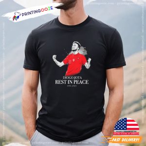 Diogo Jota Rest In Peace Graphic T shirt 1