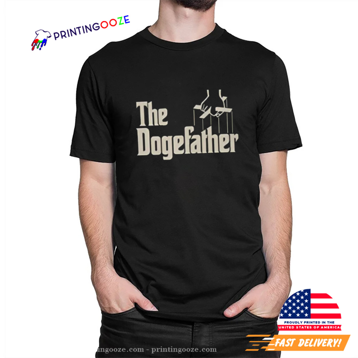 Elon Musk The Dogefather Unisex T-shirt Elon Musk The Dogefather Unisex T-shirt
